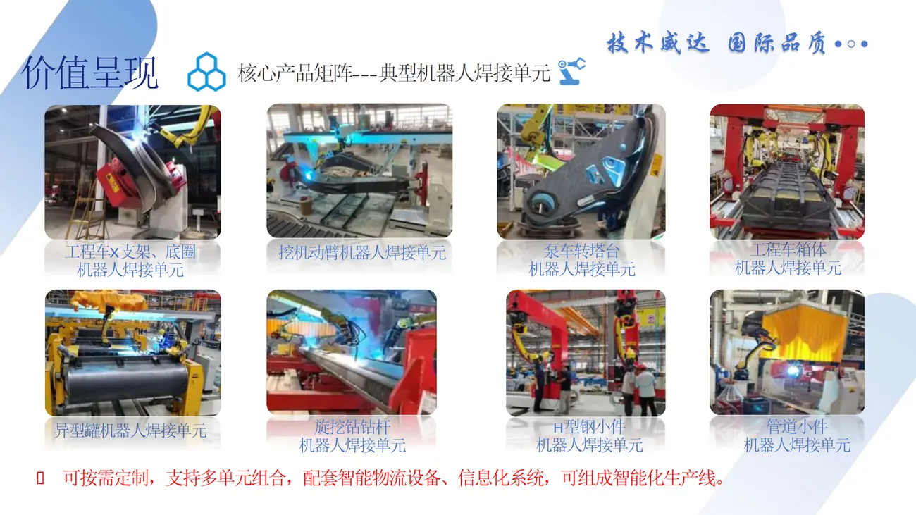 典型机器人焊接单元