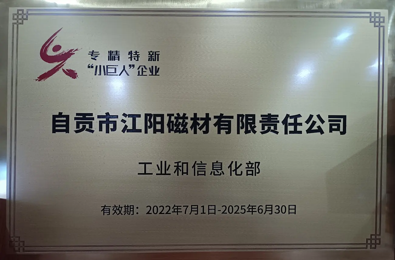 工信部专精特新“小巨人”